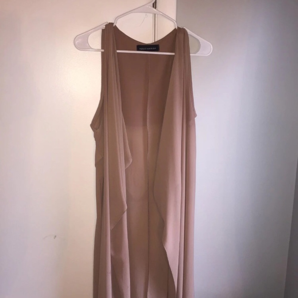 Sleeveless Naked Wardrobe duster